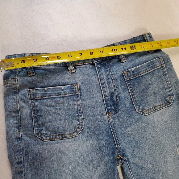 Jessica Simpson Jeans Tween Girl's Size 16 Bootcut Cute Square Pockets on Front - Picture 8 of 15